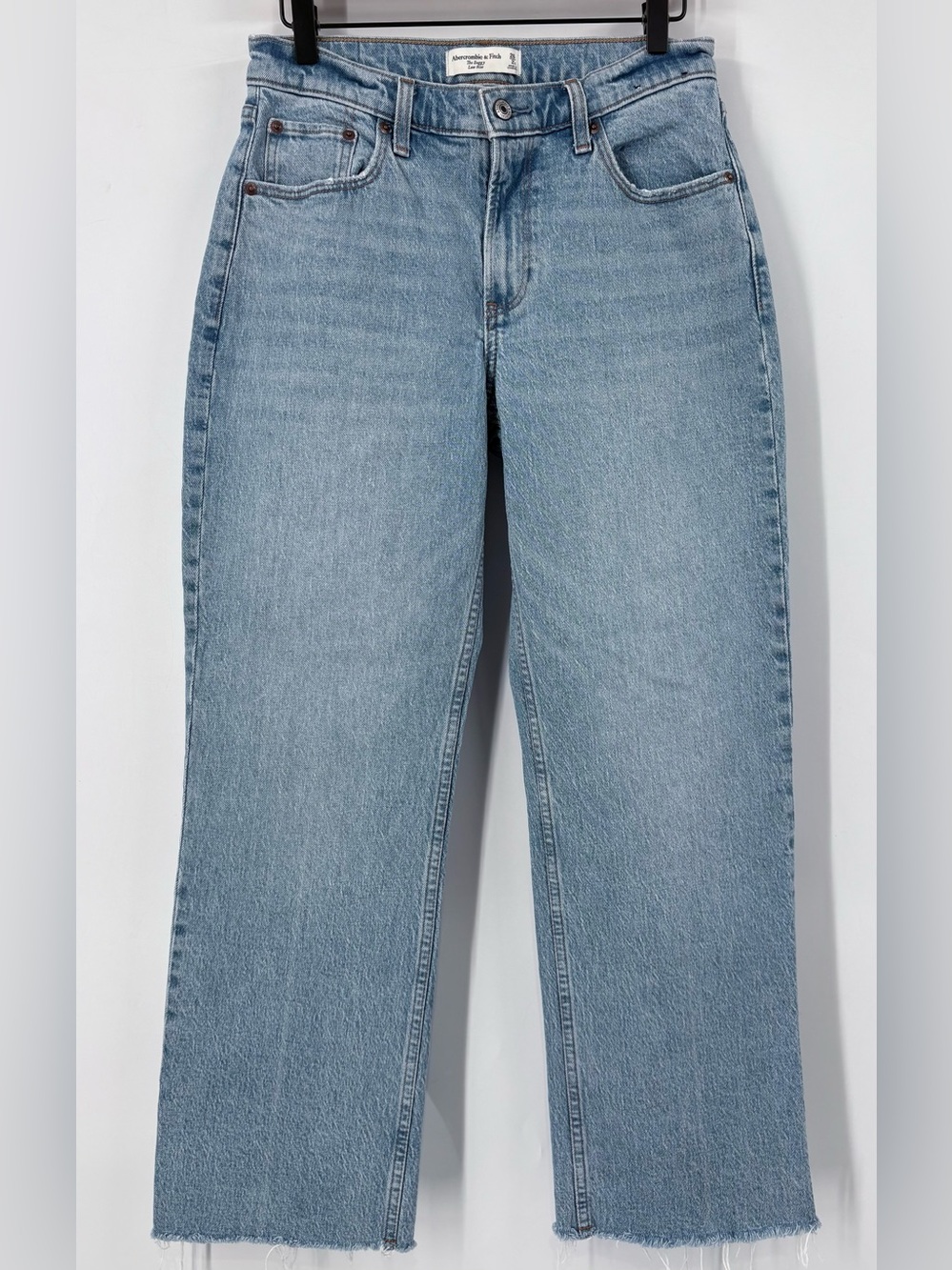 Abercrombie & Fitch Curve Love The Baggy Low Rise Jeans